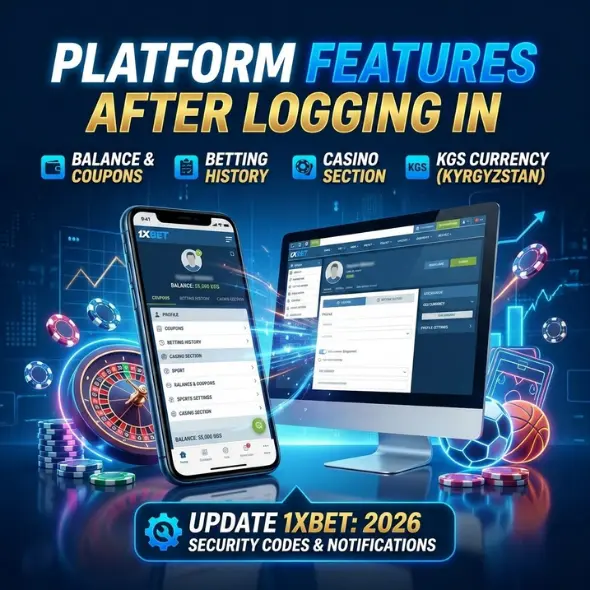 Возможности платформы после входа в аккаунт