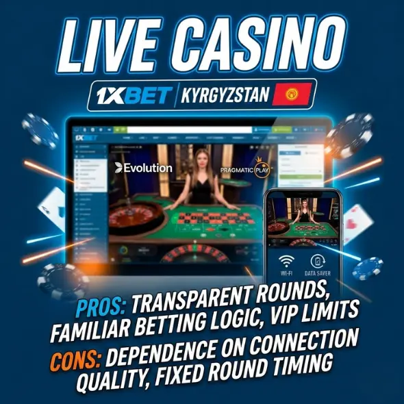Түз казино 1xBet
